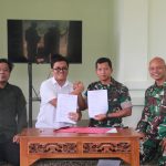 Laskar Santri Nusantara Kerjasama dengan Yonif 318/AY Badak Hitam, Bentuk Petani Muda Nusantara Garap Integrated Farming