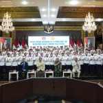 Menhan RI dan Panglima TNI Tatap Muka dengan Kadet Unhan RI dari Palestina