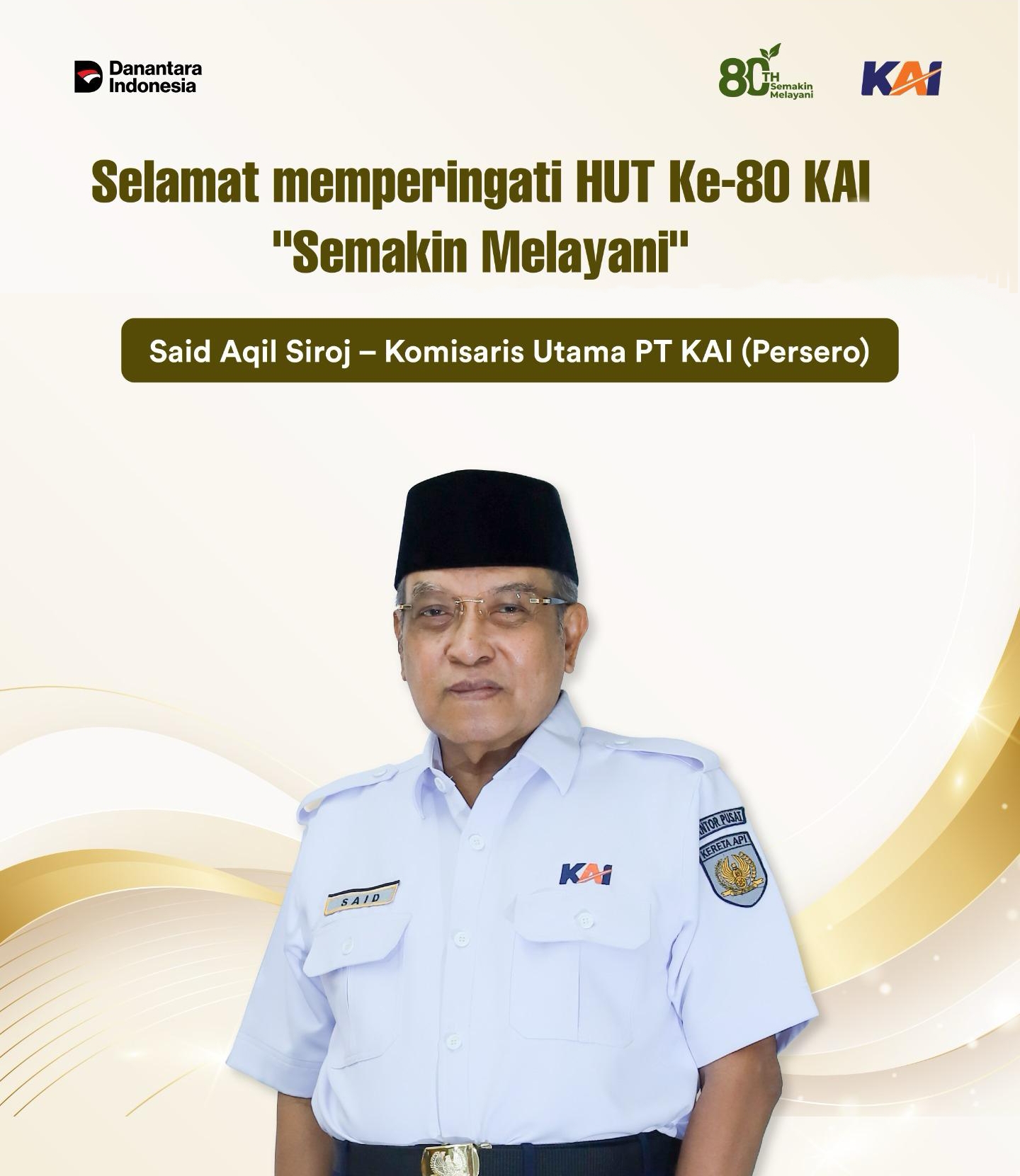 HUT Ke-80 KAI: Agama dan Korporasi