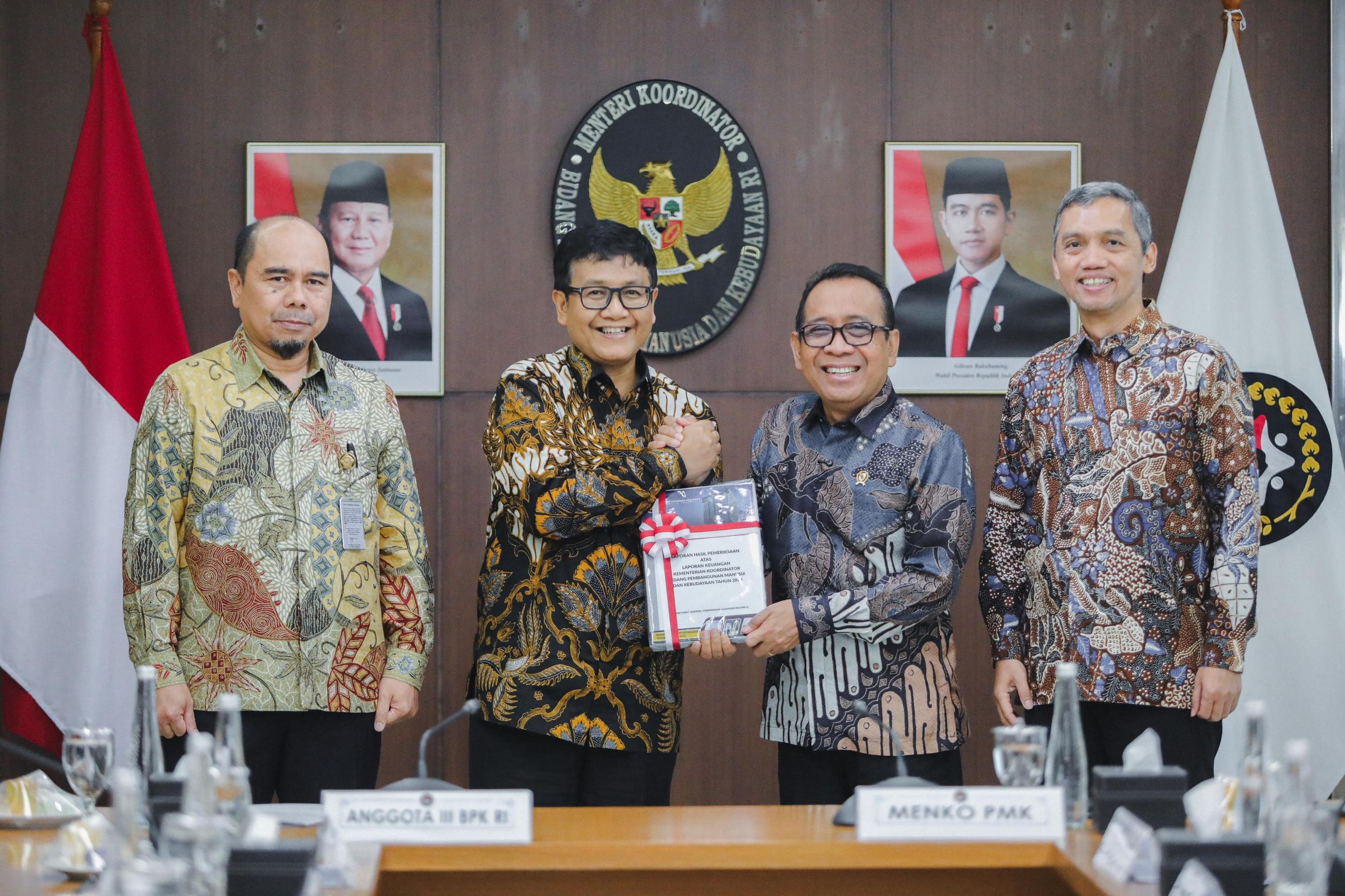 Kemenko PMK Raih Predikat WTP ke-16 Kali Berturut-turut: Kemenko PMK Komitmen Wujudkan Tata Kelola Keuangan yang Transparan dan Akuntabel