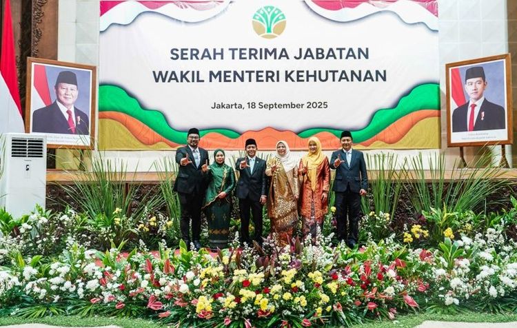 Sertijab Wamenhut Rohmat Marzuki, Menhut: Pilot-Kopilot Bersama Pastikan Asta Cita