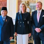 Prabowo Bertemu Raja dan Ratu Belanda di Istana Huis ten Bosch