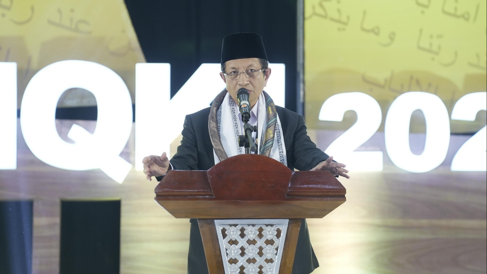 Buka MQK Internasional,Menag Tegaskan Perang dan Iklim Rusak Masa Depan Peradaban