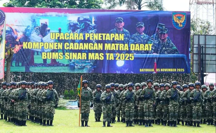 499 Personel Dilantik jadi Komcad Matra Darat