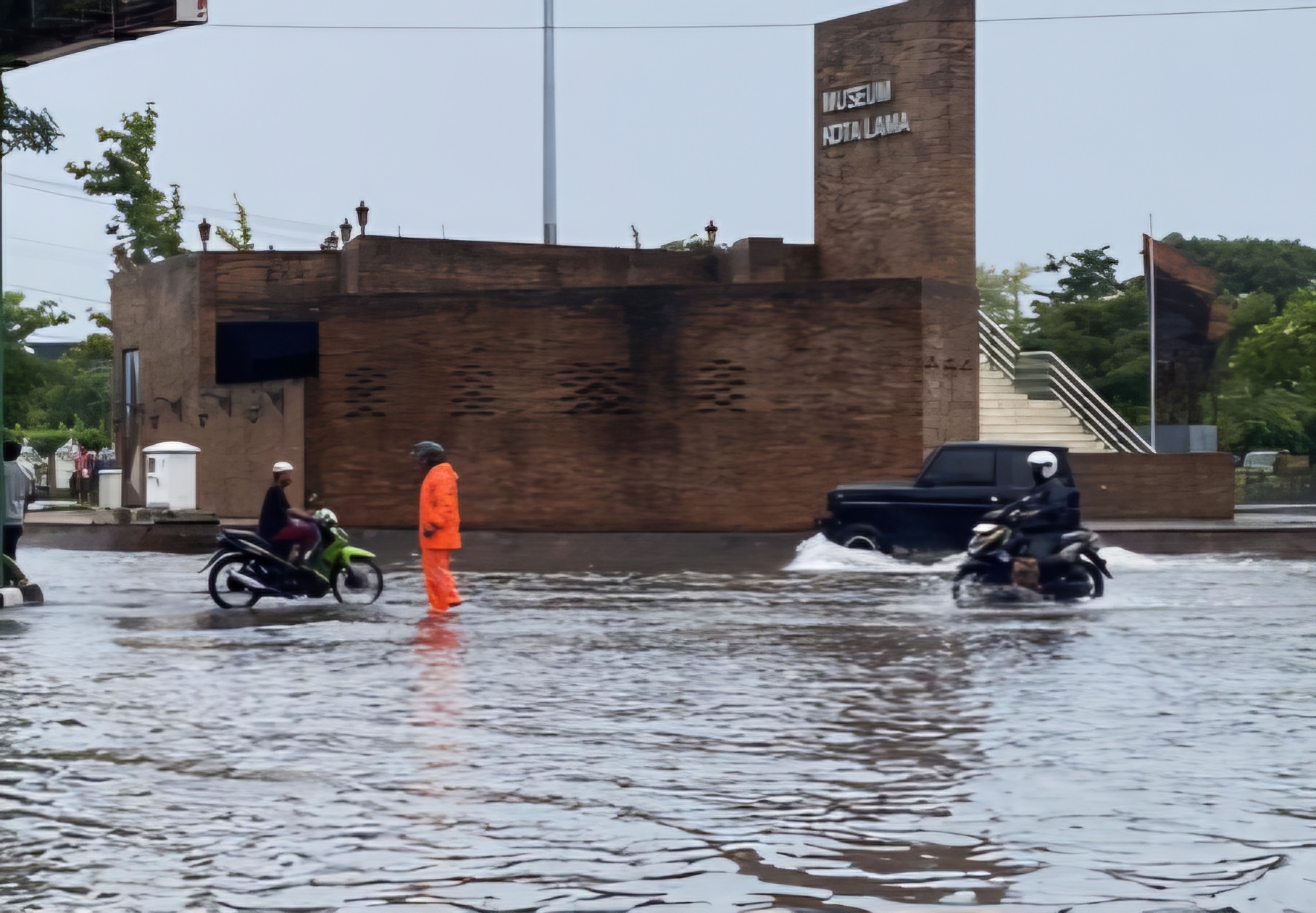 Tahun 2045 Kota Lama Semarang Diprediksi Jadi Lautan