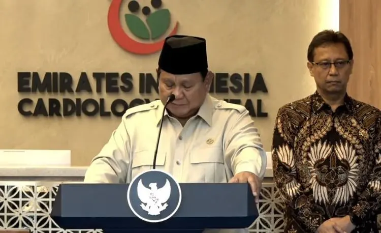 Prabowo Resmikan RS Jantung Berstandar Internasional di Solo, Hasil Kolaborasi Bareng Emirat Arab