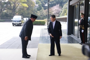 Kunjungan Presiden Prabowo ke Jepang. Presiden Prabowo dan Kaisar Naruhito Pererat Persahabatan Indonesia-Jepang