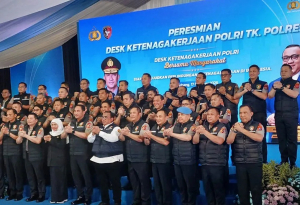Kapolri resmikan Desk Ketenagakerjaan di 14 polda dan 35 polres