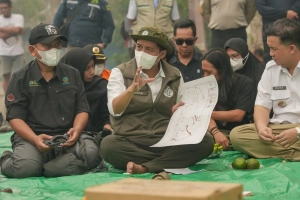 Penguatan Kolaborasi Pemerintah dan Relawan Untuk Tekan Karhutla, Menhut: Ini Saatnya Kita Gotong Royong.