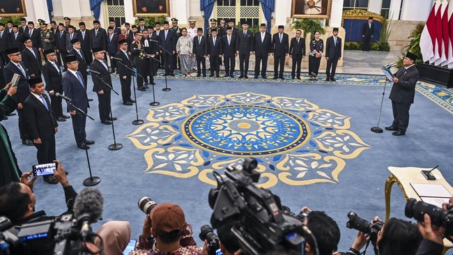Rotasi Kabinet Terbaru,  Prabowo Reshuffle Keenam: Dari Wamen hingga Menko