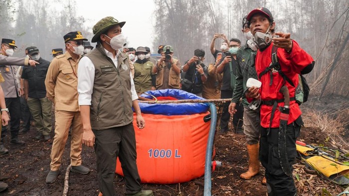 Menhut Bicara soal Strategi Putus Kepala Api dalam Karhutla Sebangau